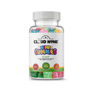 Hemp Gummies by CloudN9ne - Organic Hemp Extract Infused - Better Sleep, Pain Relief, Stress & Anxiety Relief